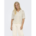 JDY Robin S/L Strik Cardigan - Birch