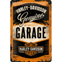 Harley-Davidson Garage Metal Skilt 20x30 cm.