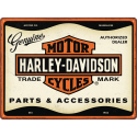Harley-Davidson – Parts & Accessories Metal Skilt 30x40 cm.