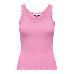 ONLY Sara Sharai Blonde Tanktop - Begonia Pink