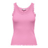 ONLY Sara Sharai Blonde Tanktop - Begonia Pink