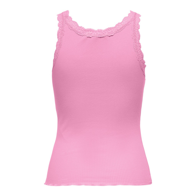 ONLY Sara Sharai Blonde Tanktop - Begonia Pink