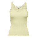 ONLY Sara Sharai Blonde Tanktop - Double Cream