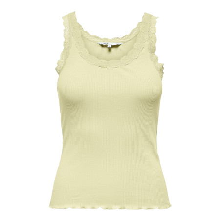 ONLY Sara Sharai Blonde Tanktop - Double Cream