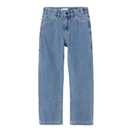 NAME IT KIDS Ryan Straight Jeans - Medium Blue Denim