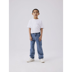 NAME IT KIDS Ryan Straight Jeans - Medium Blue Denim