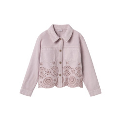 NAME IT KIDS Dophia Denim Jakke 6008 - Burnished Lilac