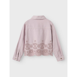 NAME IT KIDS Dophia Denim Jakke 6008 - Burnished Lilac