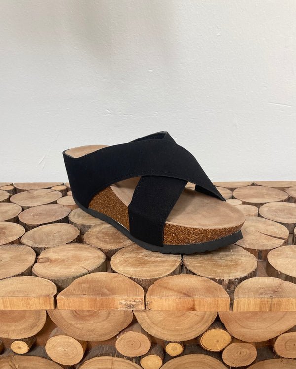 Sandal med hæl - VT2329A- black