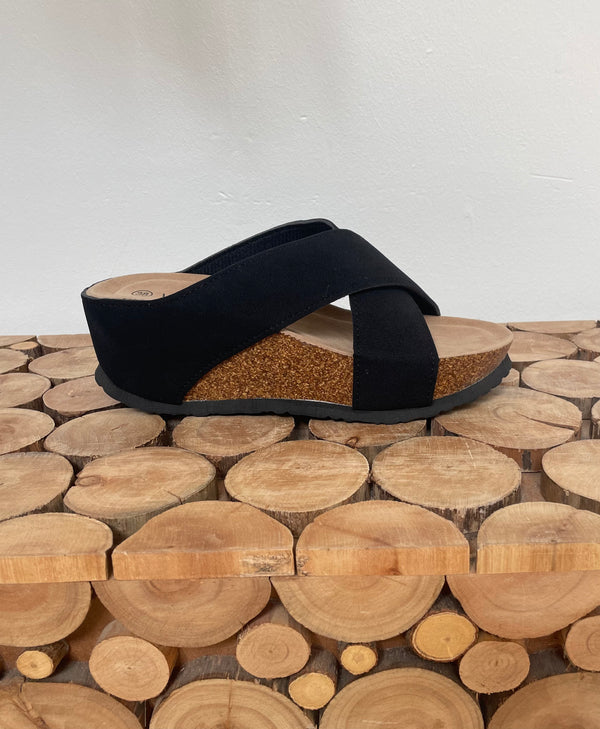 Sandal med hæl - VT2329A- black